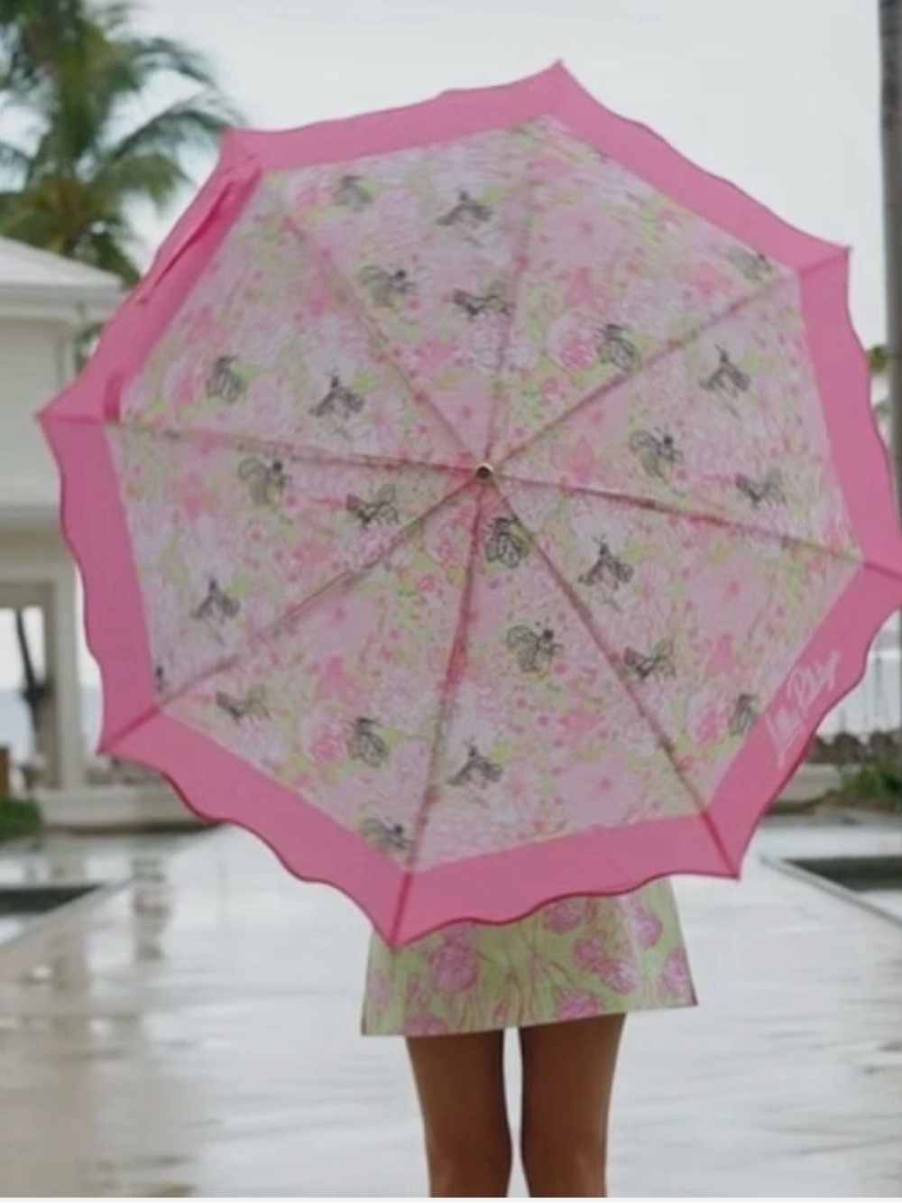 Lilly Pulitzer Travel Umbrella